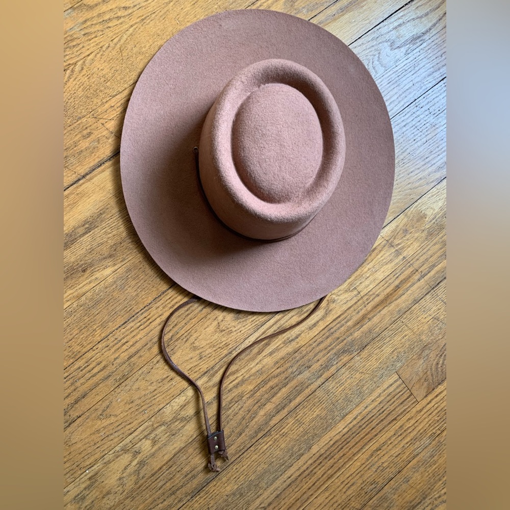 Made By Minga Wool Boater Hat